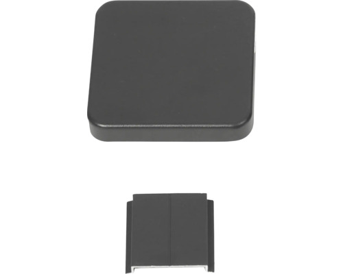 Couvercle et support pour un élément de construction