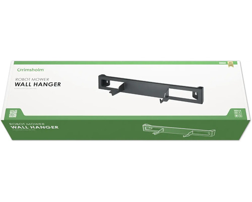 Support mural pour robot tondeuse Grimsholm dans son emballage