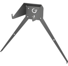 Support métallique avec logo