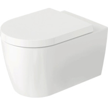 WC suspendu avec couvercle