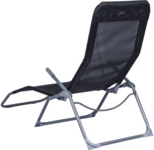 Chaise longue réglable avec structure