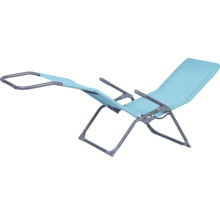 Chaise longue réglable pour l'extérieur