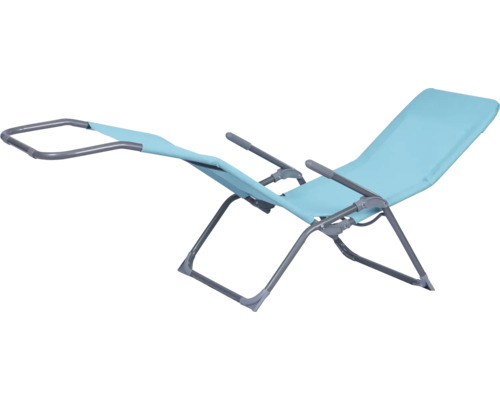 Chaise longue réglable pour l'extérieur