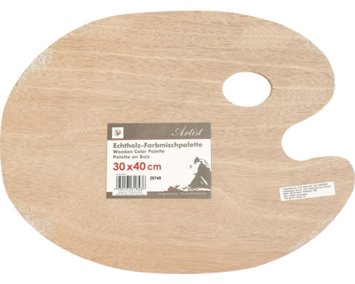 Farbmischpalette Holz 30x40 cm Holzfarbmischpalette mit den Maßen 30 x 40 cm