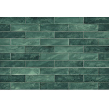 Rechteckige Wandfliesen im Verband verlegt