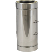 Edelstahlschornsteinrohr mit Reinigungsöffnung