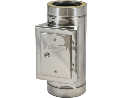 Edelstahl Reinigungsverschluss für Schornstein