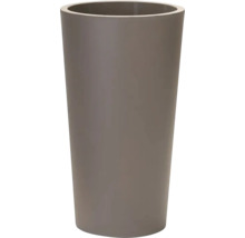 Pot de fleurs en plastique
