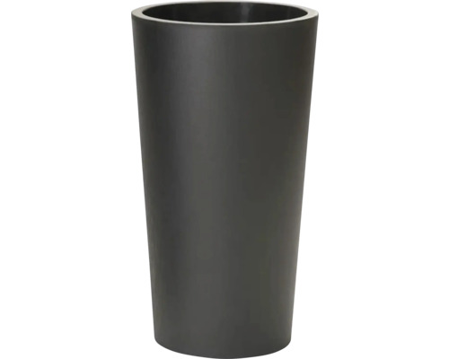 Pot de fleurs étroit en plastique