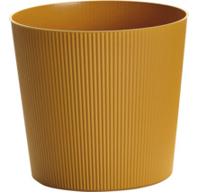 Poubelle en plastique avec surface nervurée