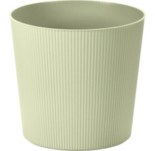 Pot de fleurs à texture nervurée