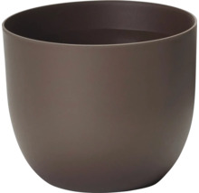 Pot de fleurs marron