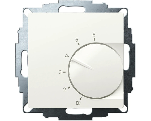 Thermostat d'ambiance avec bouton rotatif et échelle de température
