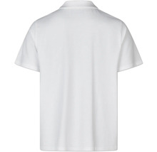 Polo blanc vu de dos