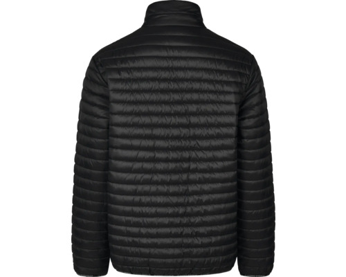 Veste matelassée noire, vue arrière