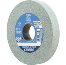 Meule PFERD BW 12520-32 CN 80 pour carbure, diamètre 125 millimètres, largeur 20 millimètres, grain 80