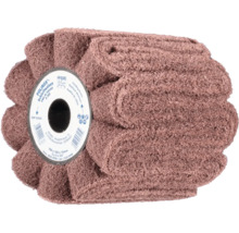 Rouleau abrasif en non-tissé pour satineuses, Pferd Logo, symboles de sécurité.