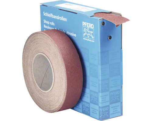 Rouleau de bande abrasive avec emballage