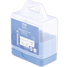 Pferd Fraise conique Set C 90 degrés HSSE-Co5 dans une boîte transparente