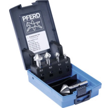 Pferd Jeu de fraises coniques HSSE 5 pièces dans un coffret ouvert