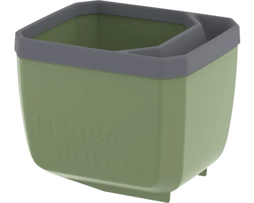 Pot de fleurs en plastique avec insert surélevé