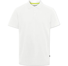 Polo blanc à manches courtes