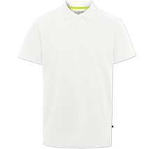 Polo blanc à manches courtes