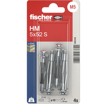 Fischer HM 5x52 S Hohlraumdübel, 4 Stück