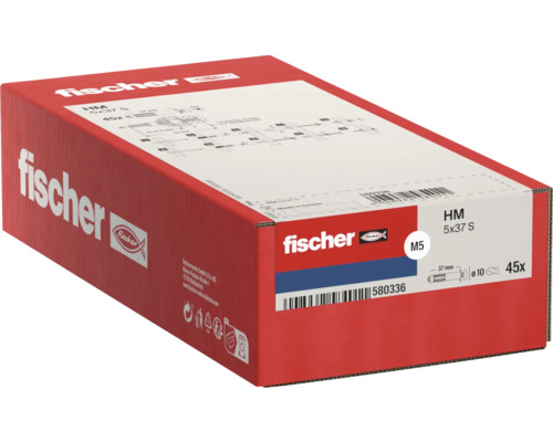 Fischer HM 5x37 S Dübel Verpackung