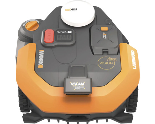 Worx Landroid Mähroboteransicht von oben