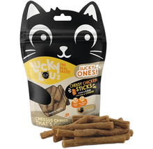 Lucky Lou's Cheesy Chicken Sticks Katzensnack-Packung