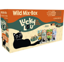 Lucky Lou Wild Mix-Box Katzenfutter mit verschiedenen Geschmacksrichtungen