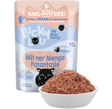 Lucky Lou aliments pour chats volaille et faisan aux airelles, 300 grammes