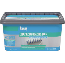 Knauf Tiefengrund Gel en seau, convient aux supports absorbants