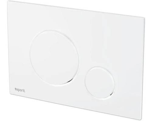 Toilettenspülplatte mit zwei Tasten