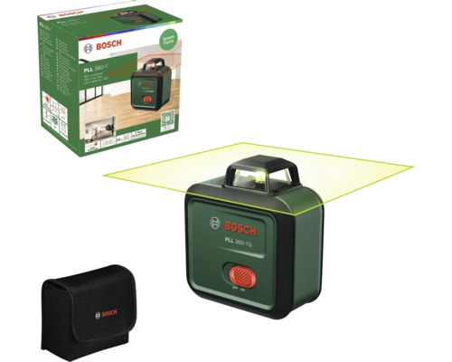 Bosch PLL 360-1G 360-Grad-Linienlaser mit Verpackung und Tasche