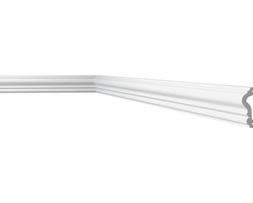 Moulure décorative blanche en profilé