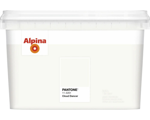 Seau de peinture Alpina avec une contenance de 2,5 litres