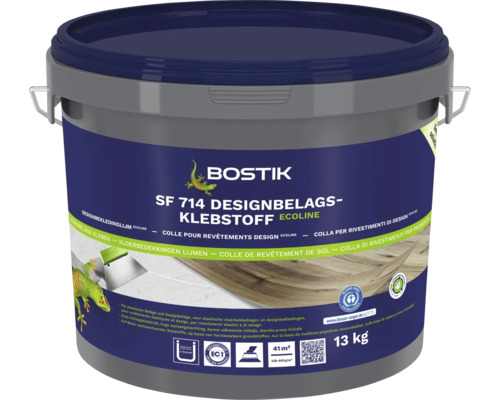 Seau de colle pour revêtements de design Bostik SF 714 Ecoline, 13 kg