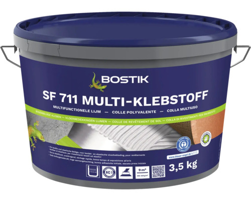 Bostik SF 711 Multi-Klebstoff, seau de 3,5 kg pour revêtements de sol