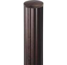 Tringle à rideaux en bois avec surface ondulée