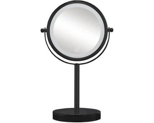 Miroir de maquillage éclairé sur pied