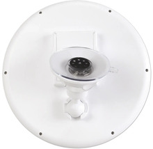 Antenne satellite avec support à ventouse