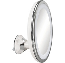 Miroir de maquillage avec ventouse et éclairage