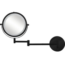 Miroir de maquillage pivotant pour montage mural