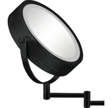 Miroir de courtoisie à fixation murale avec bras pivotant
