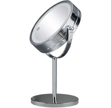 Miroir cosmétique avec pied et éclairage LED