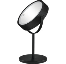 Miroir de maquillage avec socle et éclairage LED