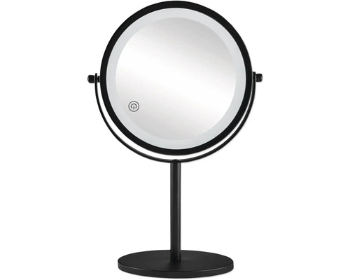 Miroir cosmétique rond avec socle