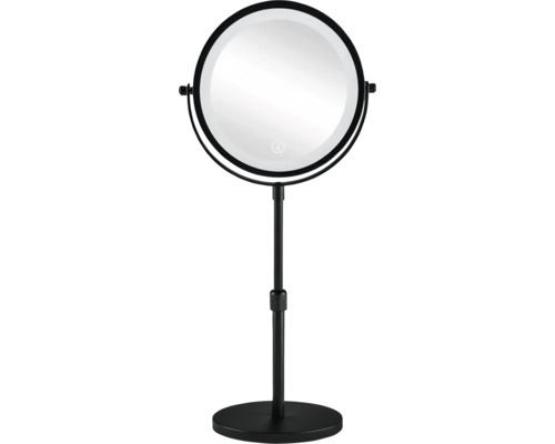 Miroir de maquillage avec pied et éclairage